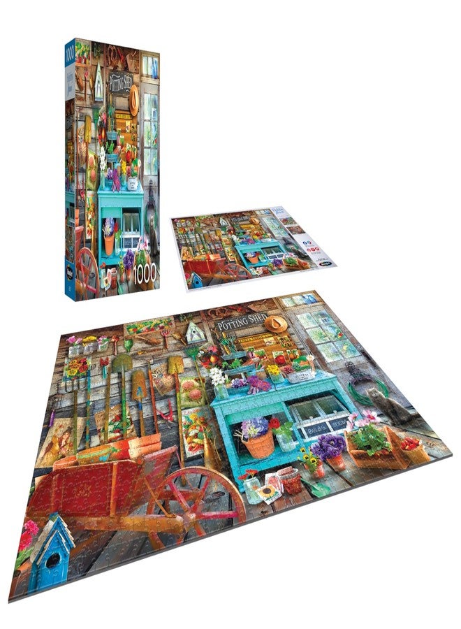 Roseart - Hobby Haven - The Potting Shed - 1000 Piece Jigsaw Puzzle for Adults - Image 3